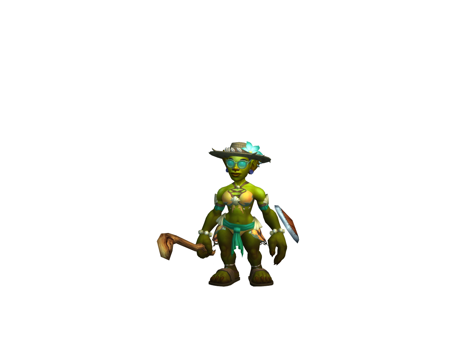 Нирдея 3D character render