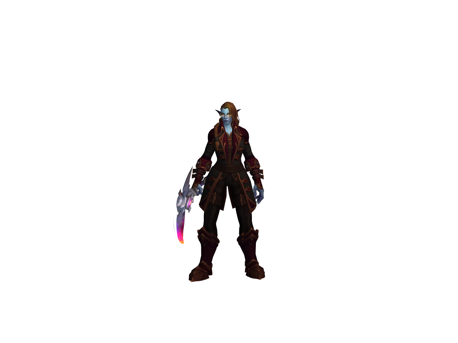 Эндрю 3D character render
