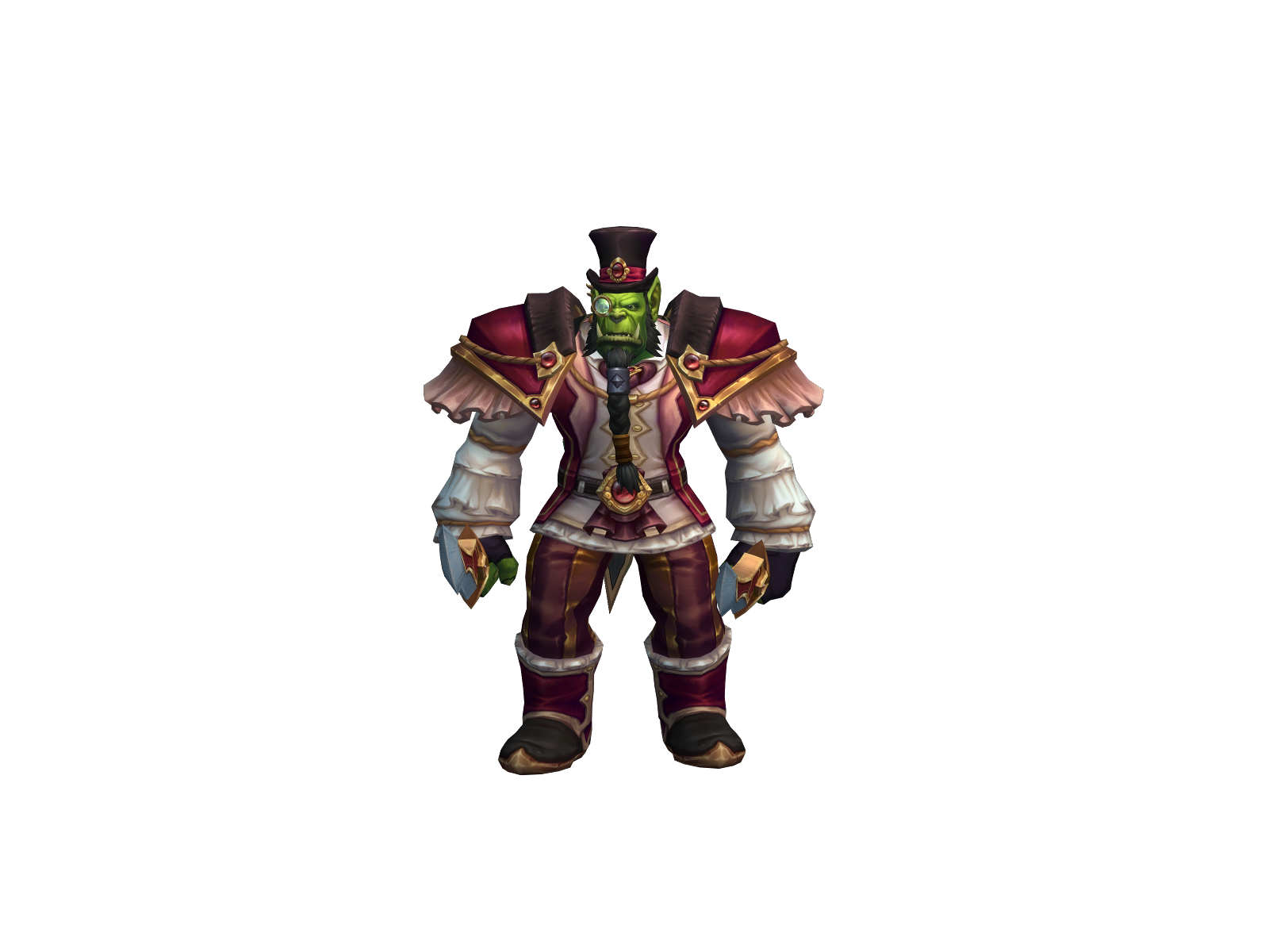 Абрамгар 3D character render