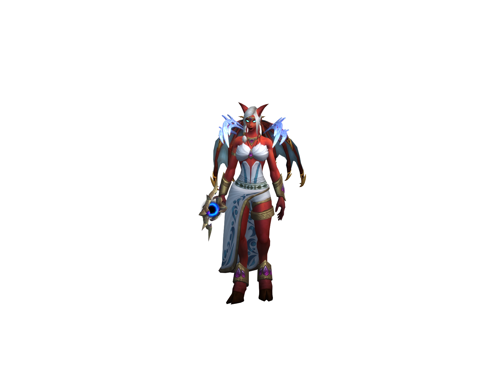 Кьйоли 3D character render