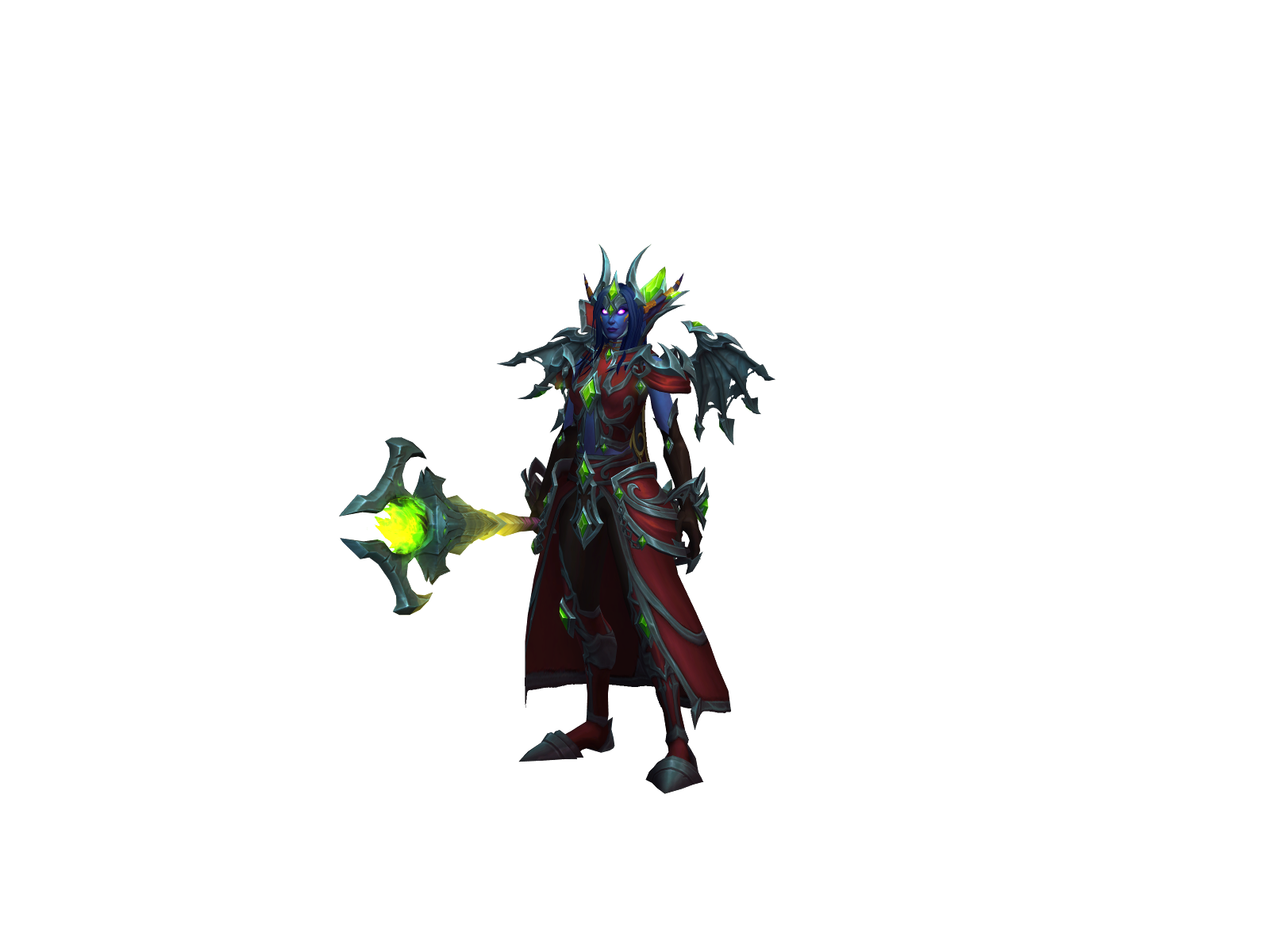 Валлуа 3D character render