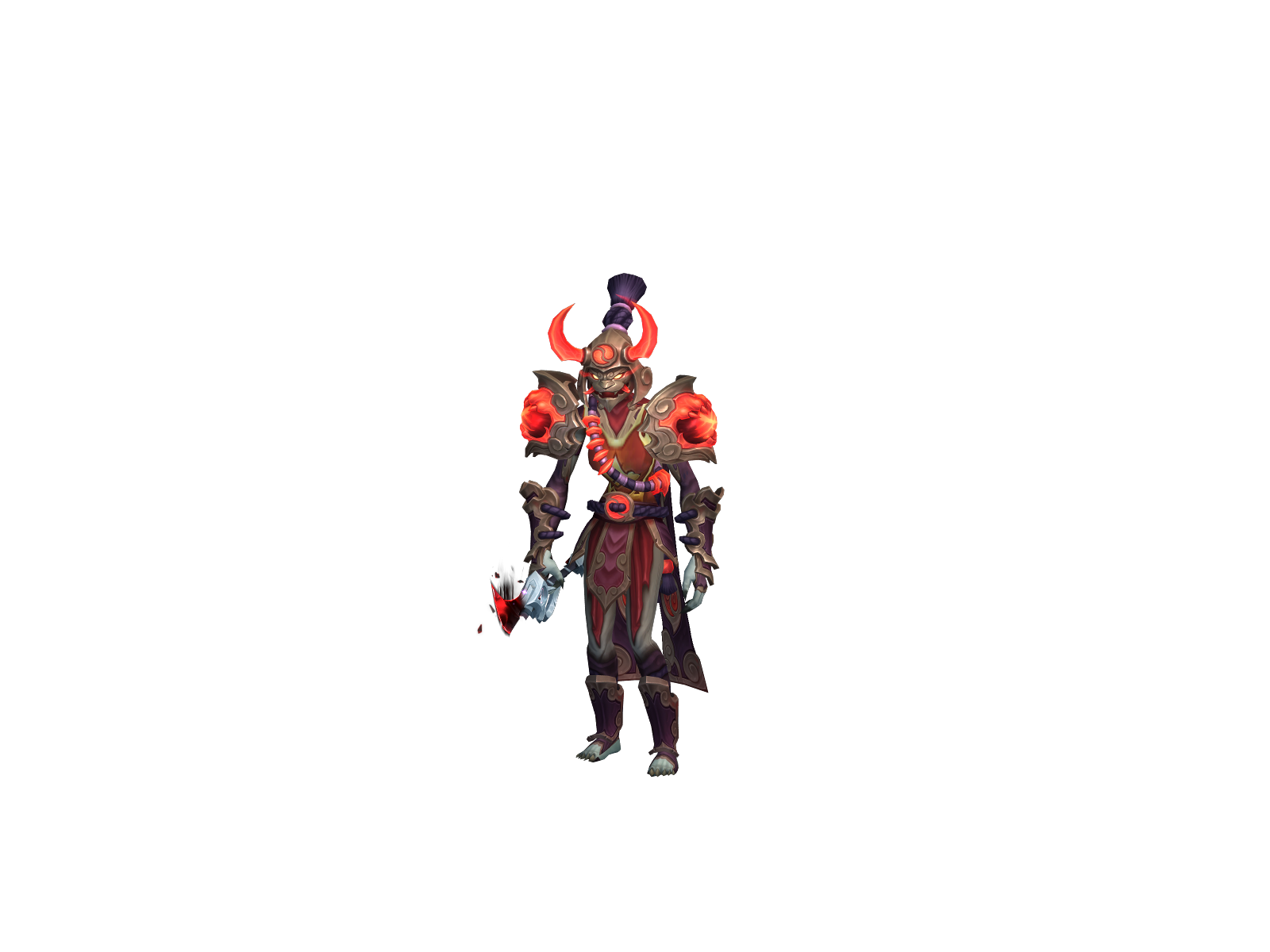 Рошихмонк 3D character render