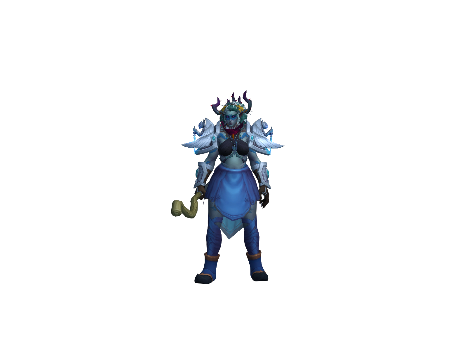 Илэм 3D character render