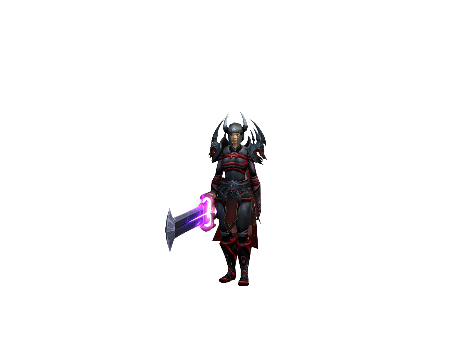 Ххевиметал 3D character render