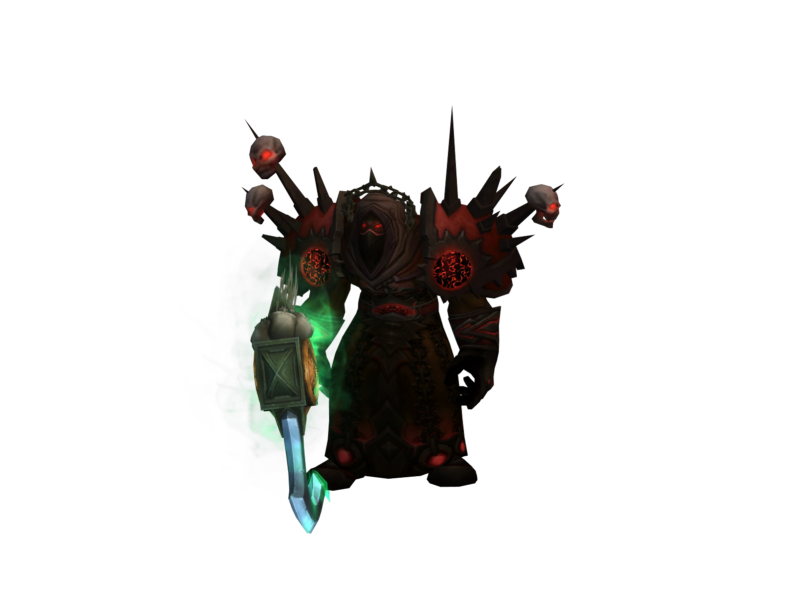 Оркалкаш 3D character render
