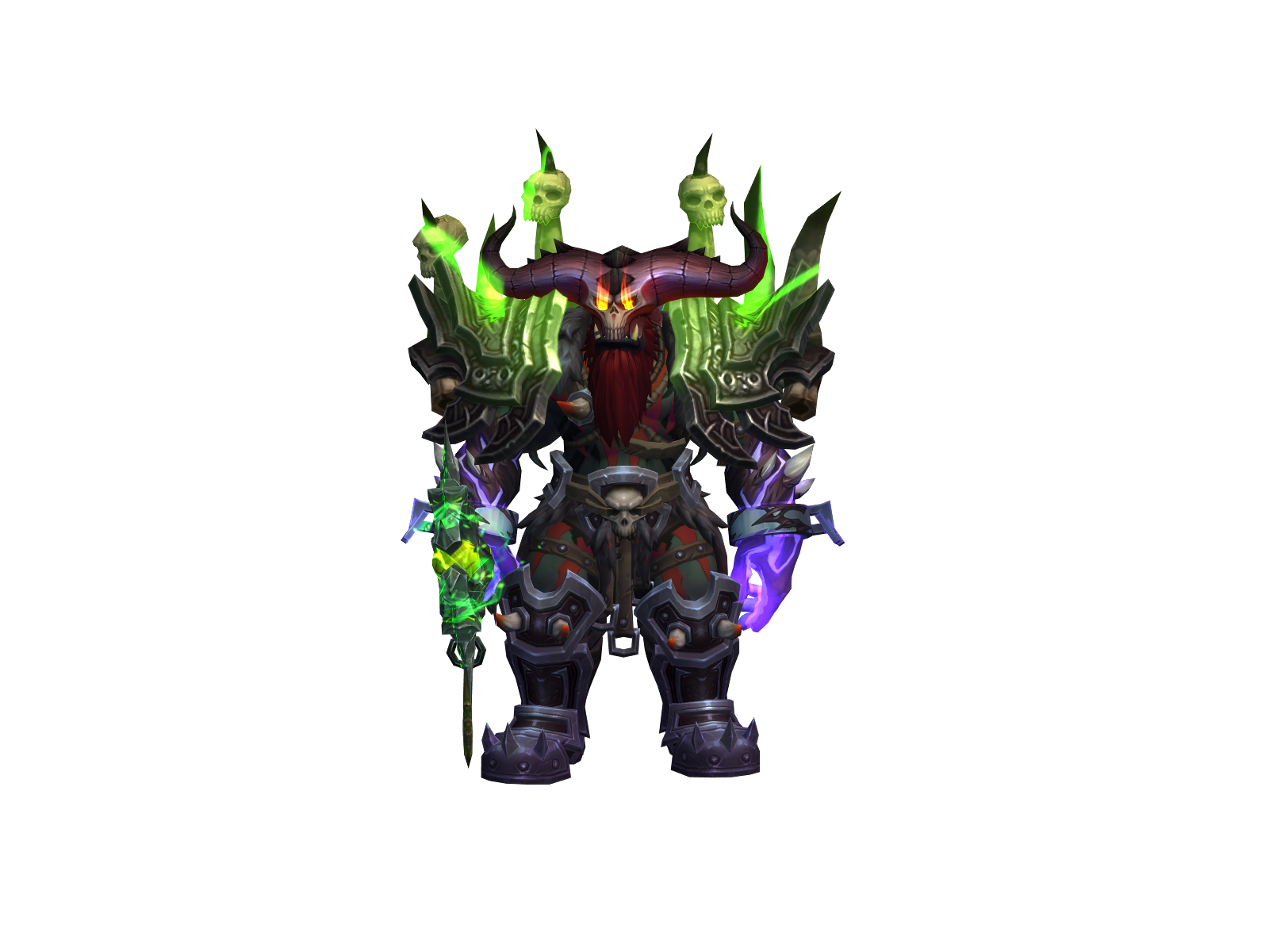 Ломгулдан 3D character render