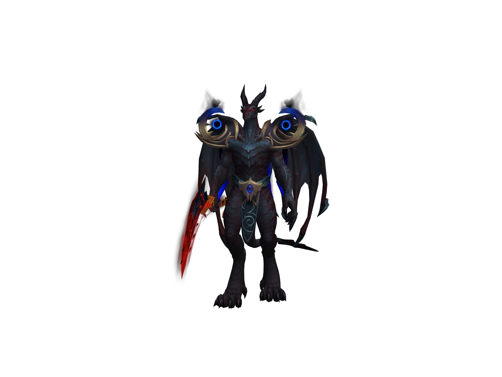 Новохрона 3D character render