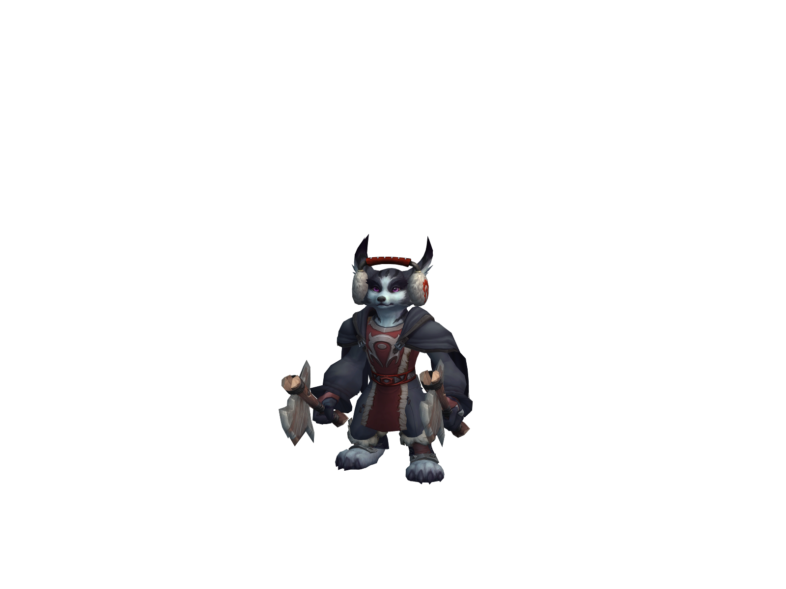 Шалкан 3D character render