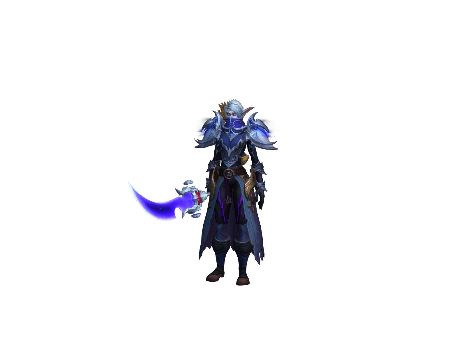 Элдриен 3D character render