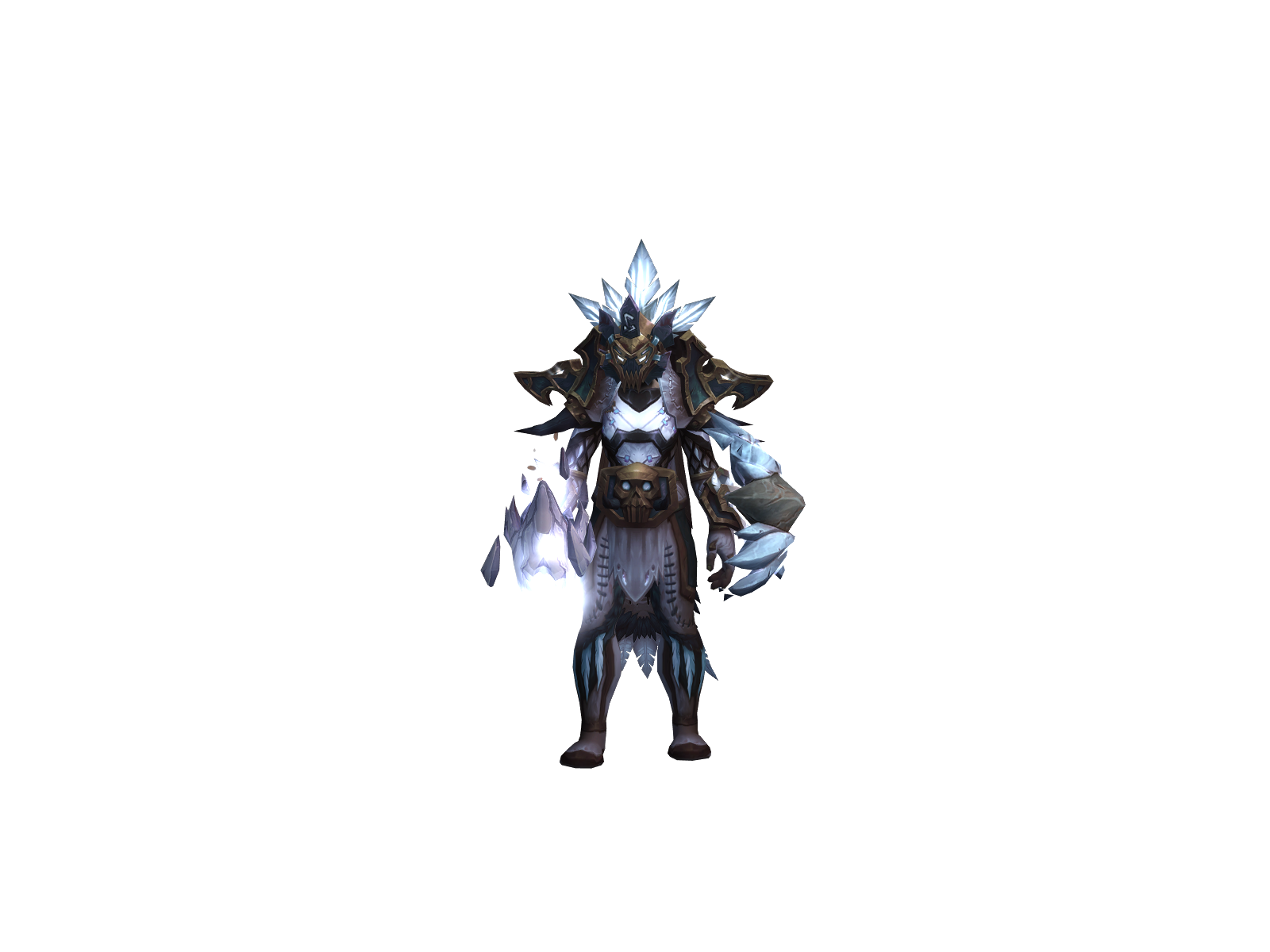 тандефьюри 3D character render