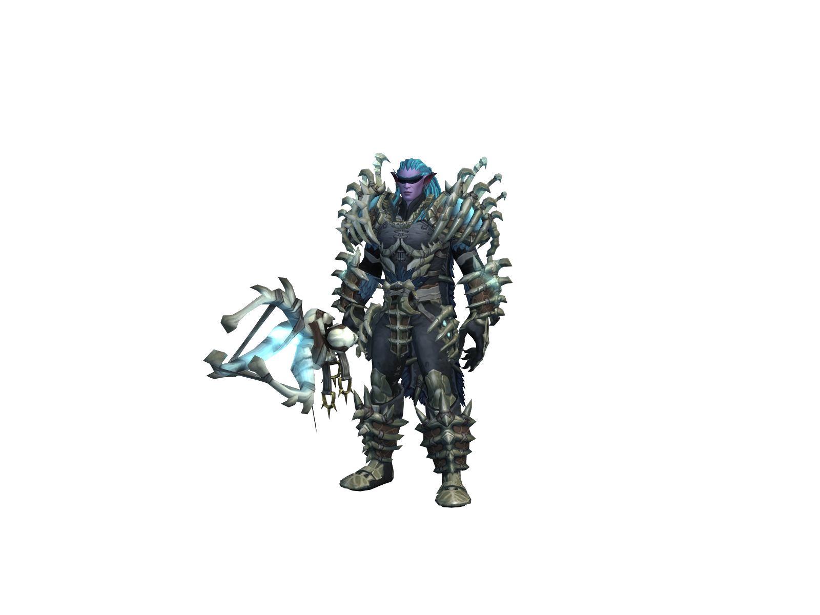 Хох 3D character render