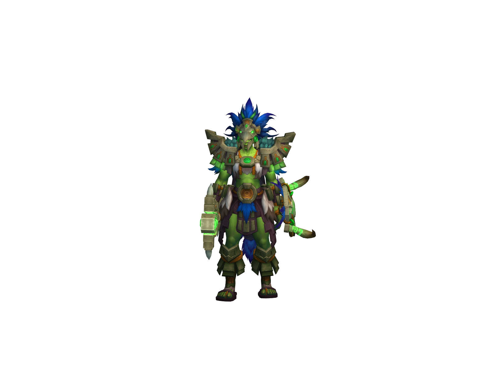 Тандэрблафф 3D character render