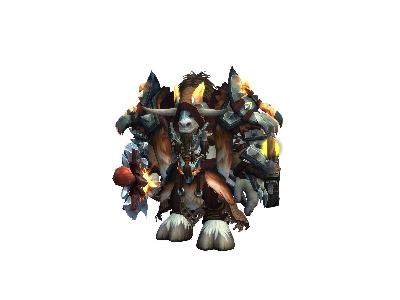 Татсумаке 3D character render