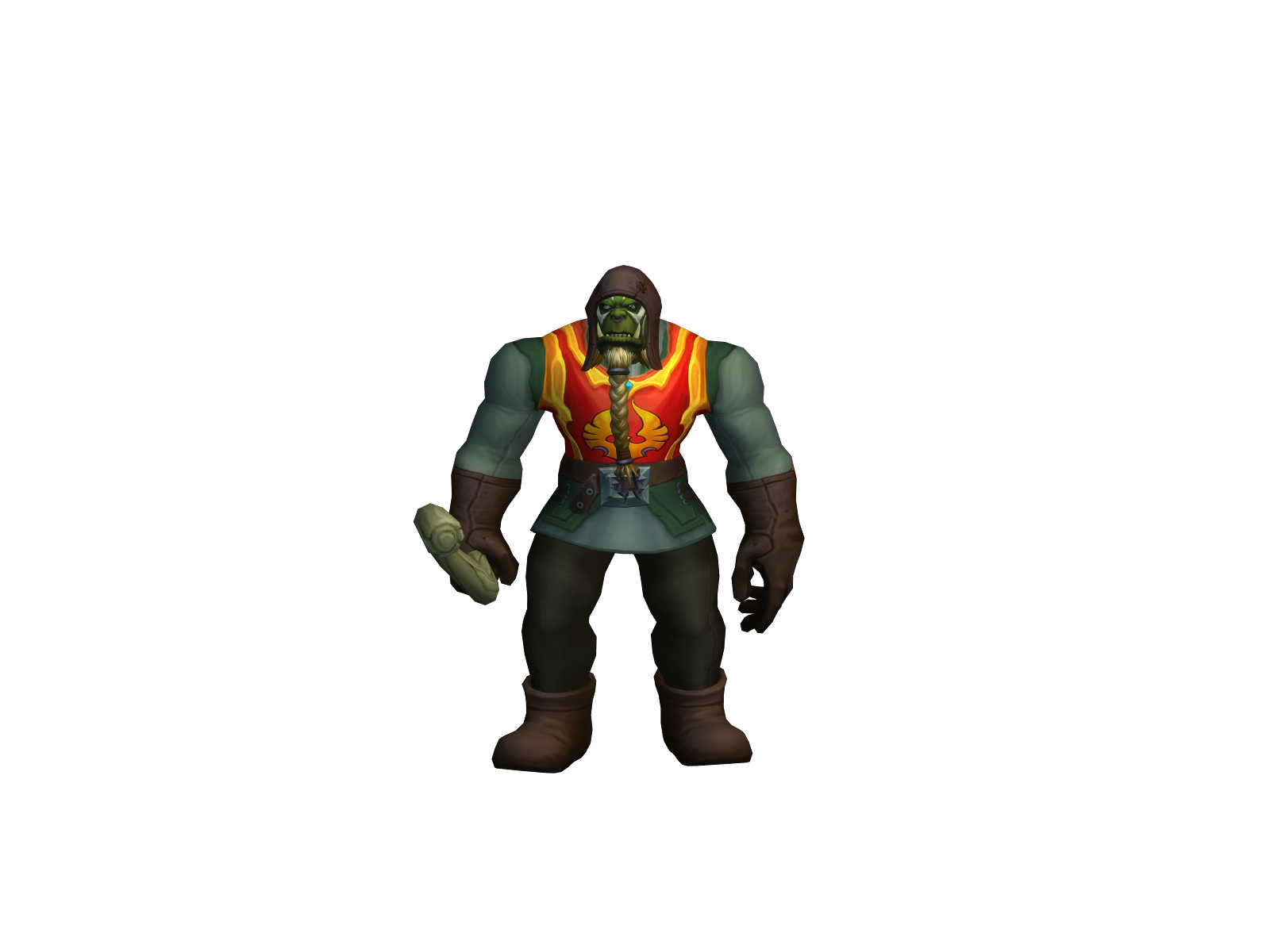 Лошадиноеочк 3D character render