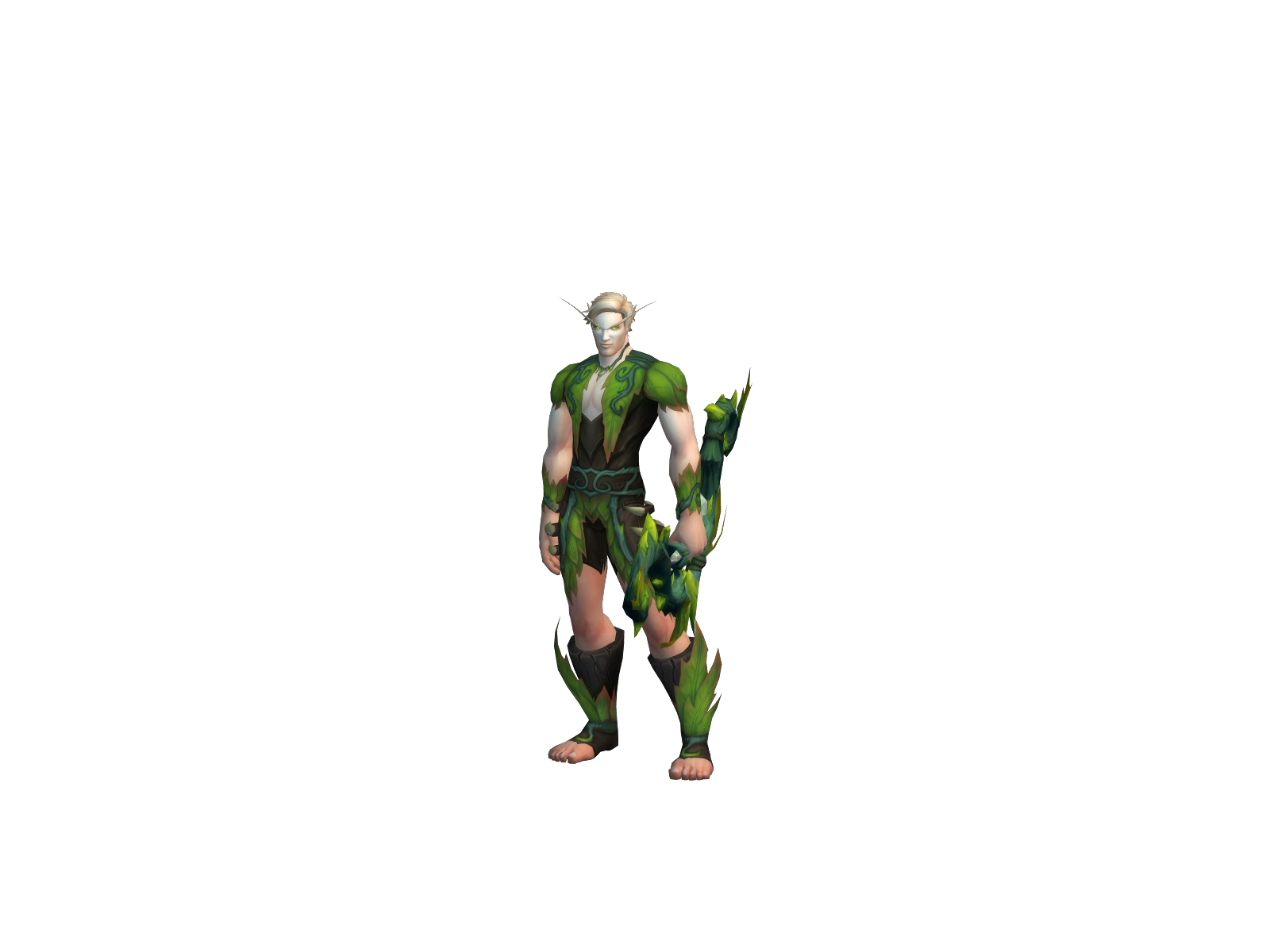 Вессир 3D character render