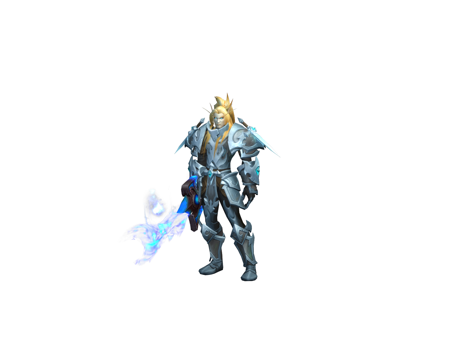 Арье 3D character render