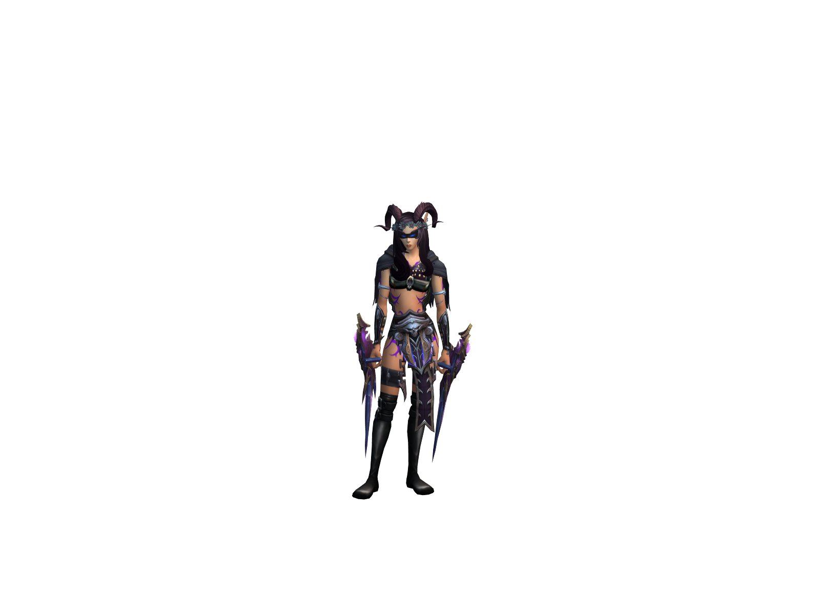 Эксбич 3D character render