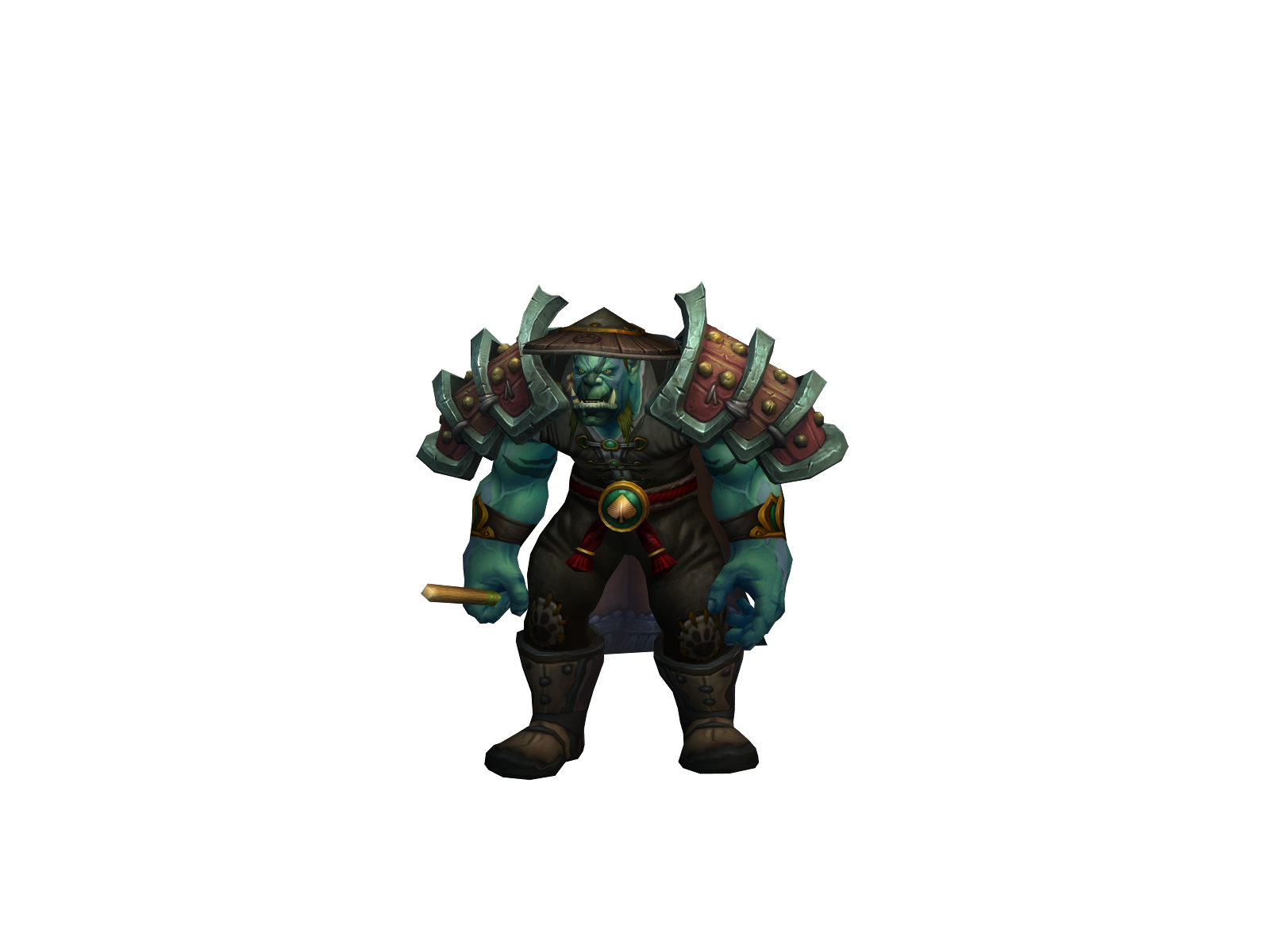 Илюхабудист 3D character render