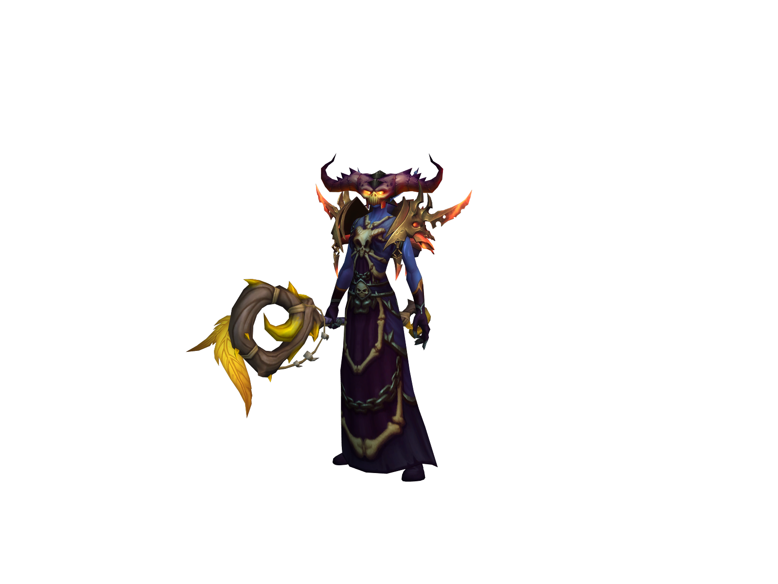 Азриала 3D character render