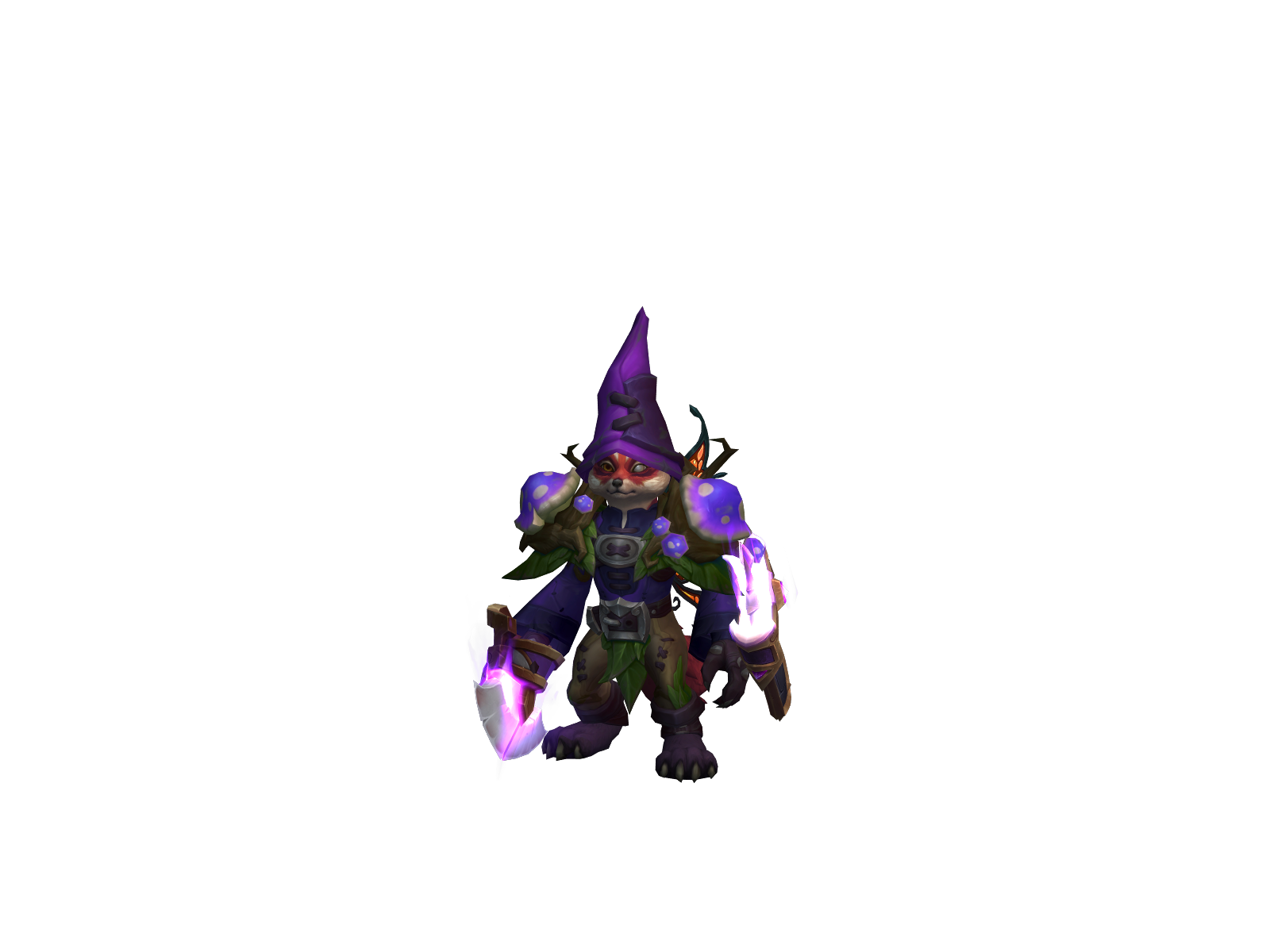 Лисийфарш 3D character render