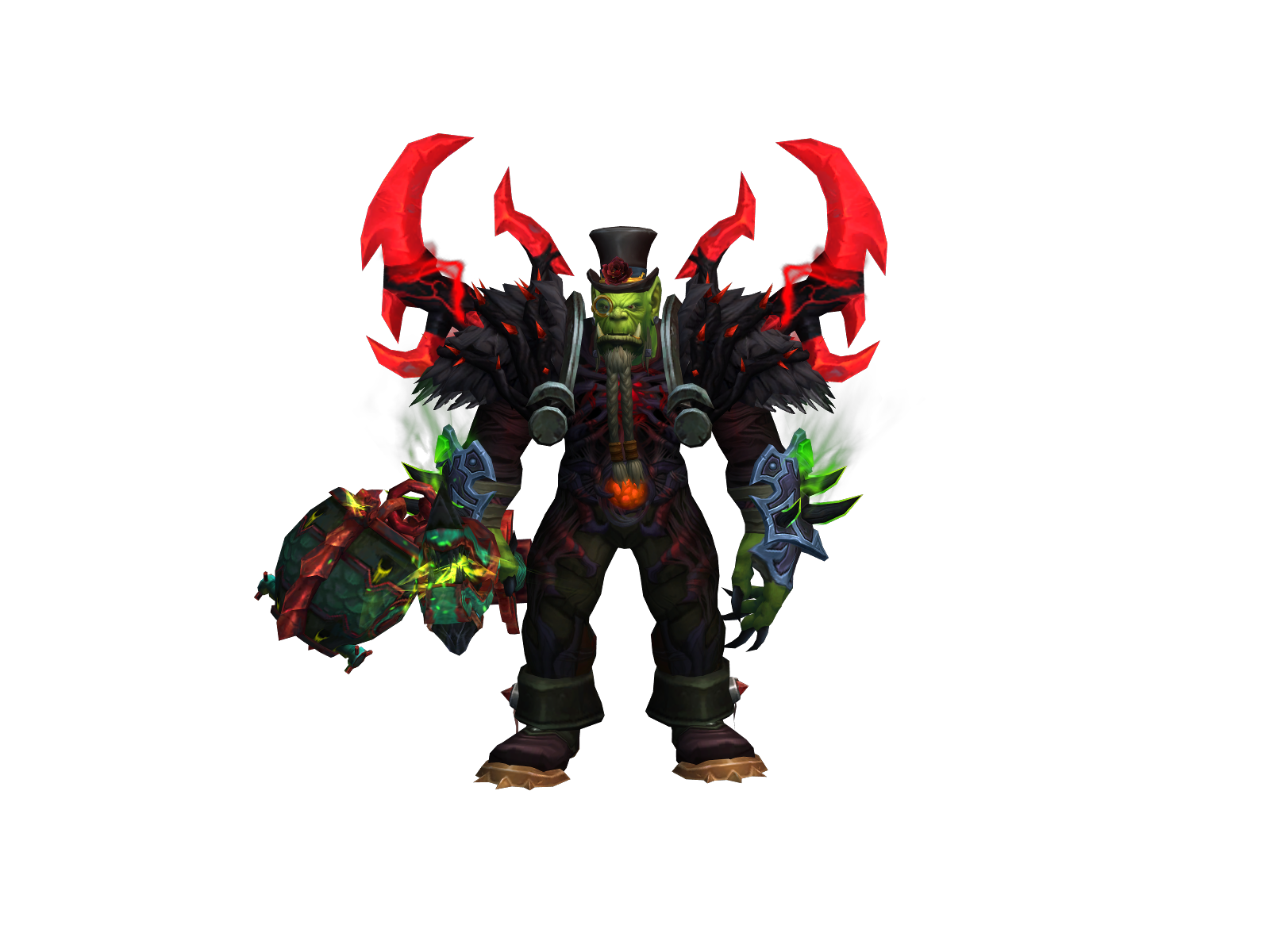 Двакамусор 3D character render