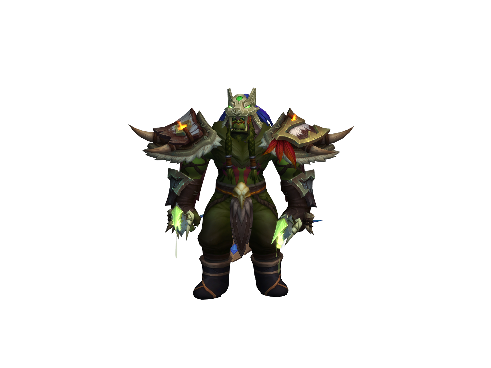 Бэнихал 3D character render