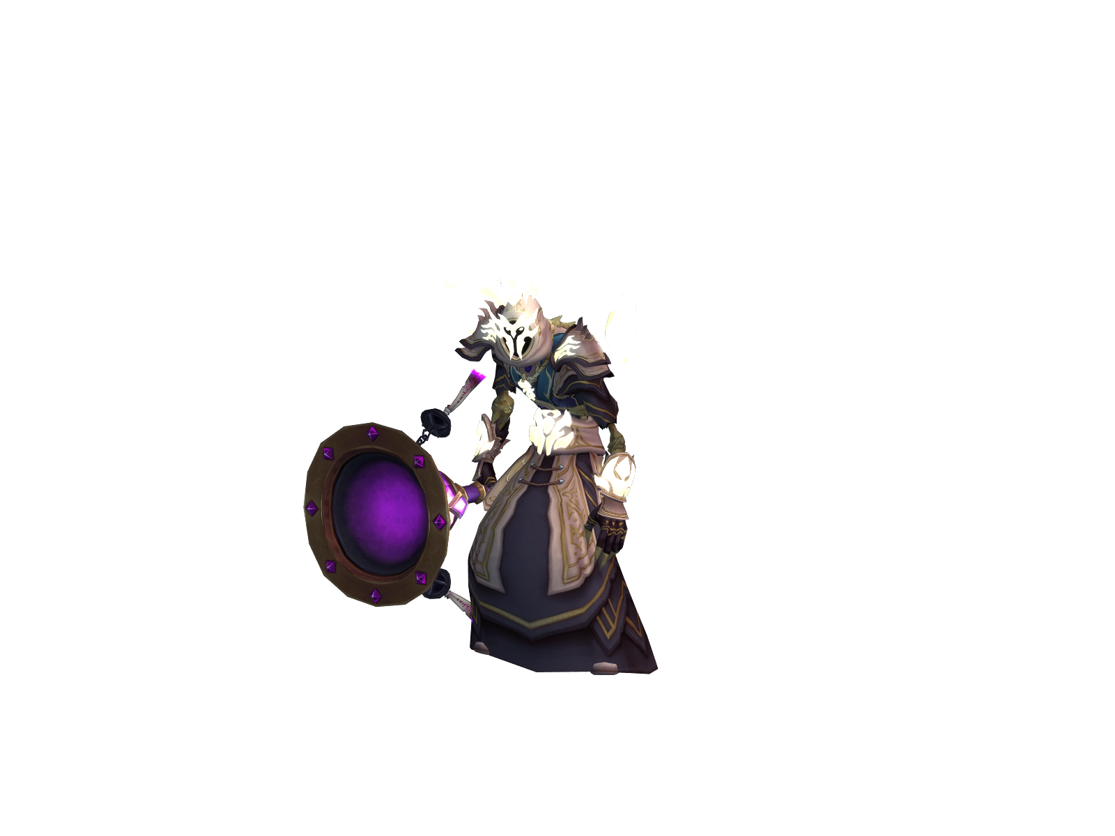 Шадоудог 3D character render