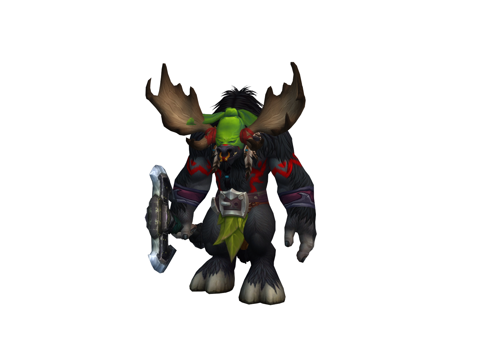 Уничтожун 3D character render