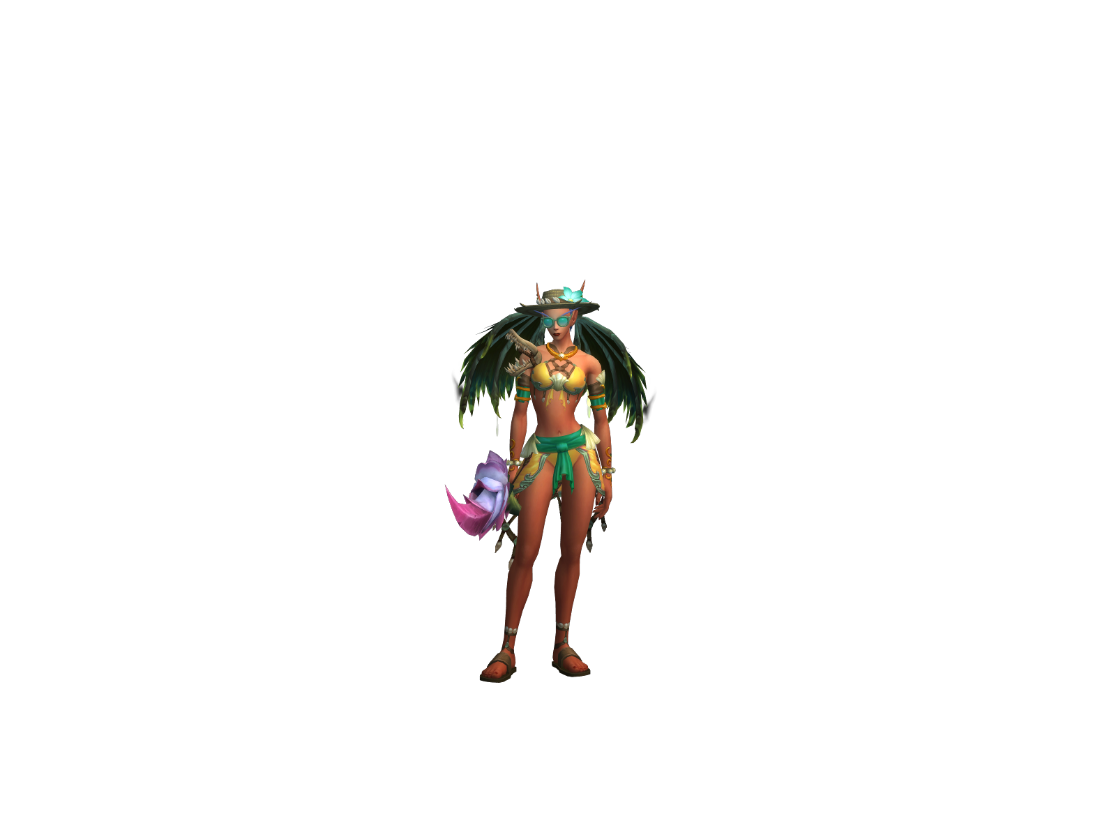 трахтерни 3D character render