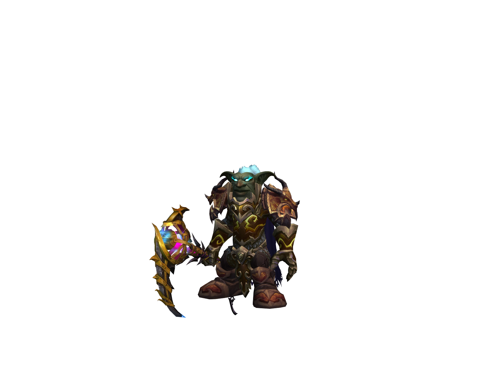 Гракс 3D character render