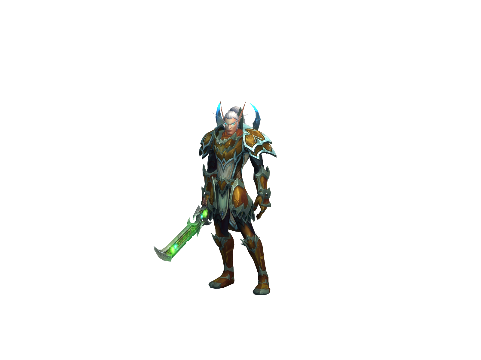 Эволери 3D character render