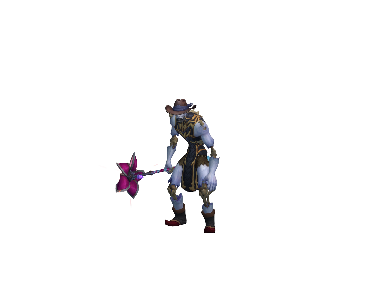 Разумроя 3D character render