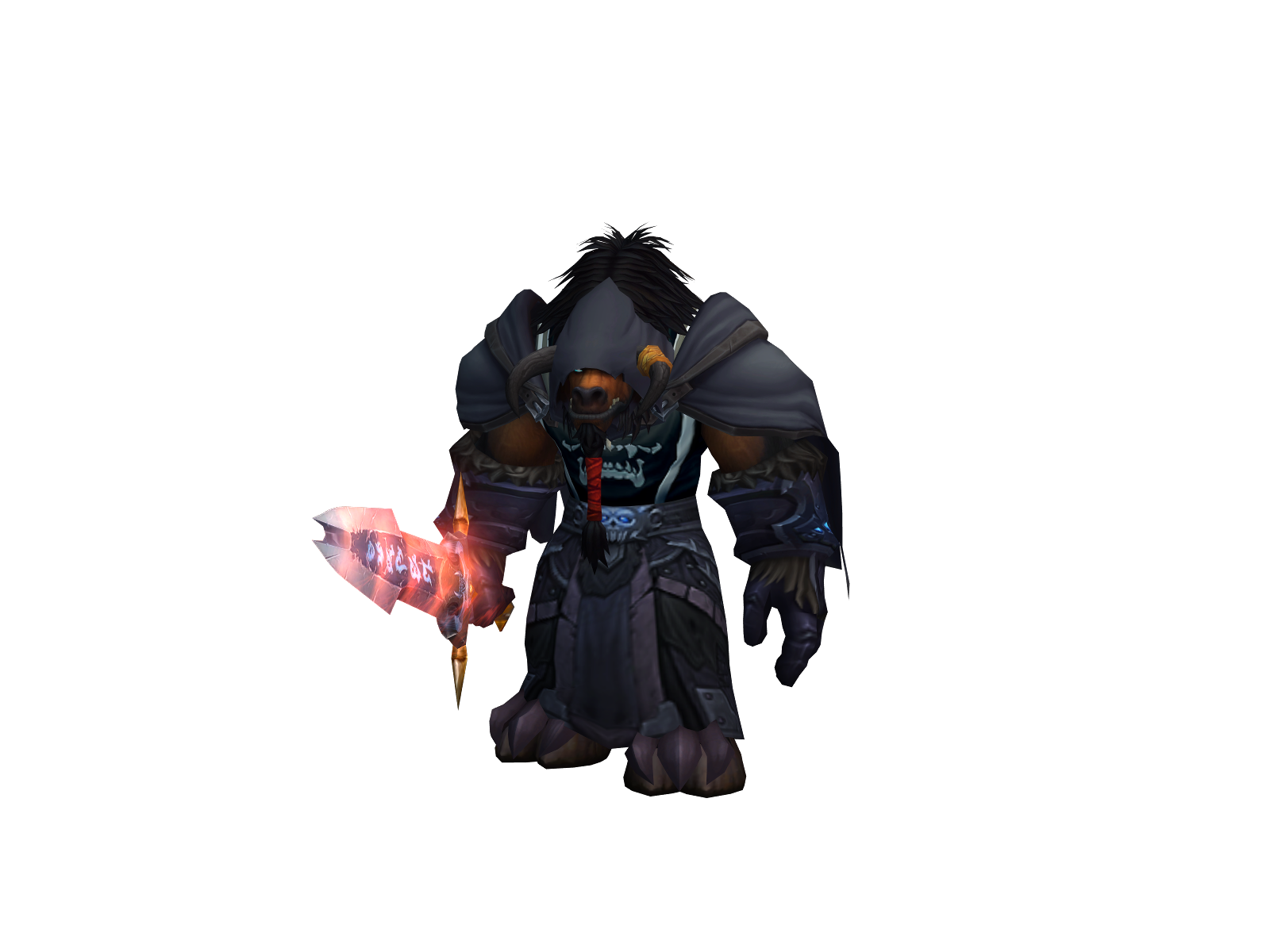 Мурэнт 3D character render