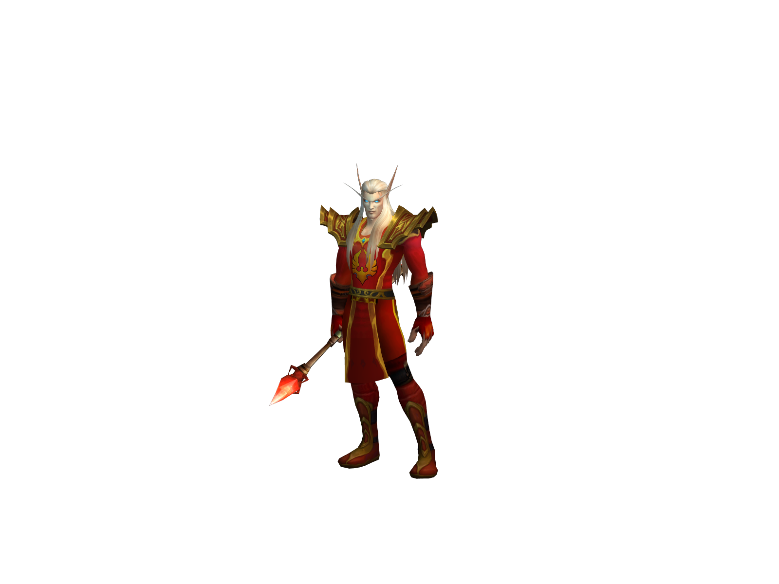 Ницетиус 3D character render