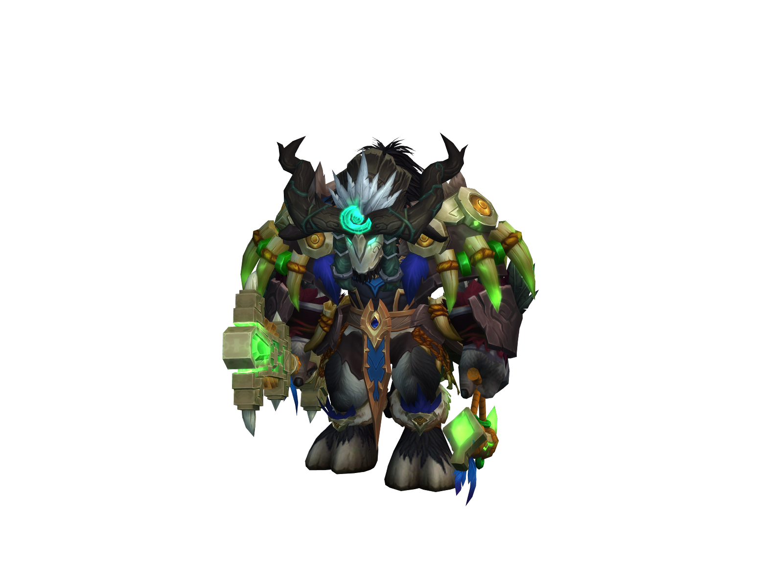 Муммуму 3D character render
