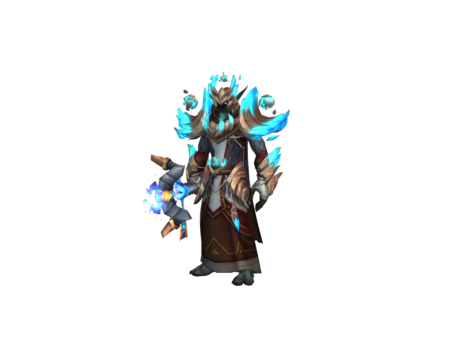 Бреви 3D character render