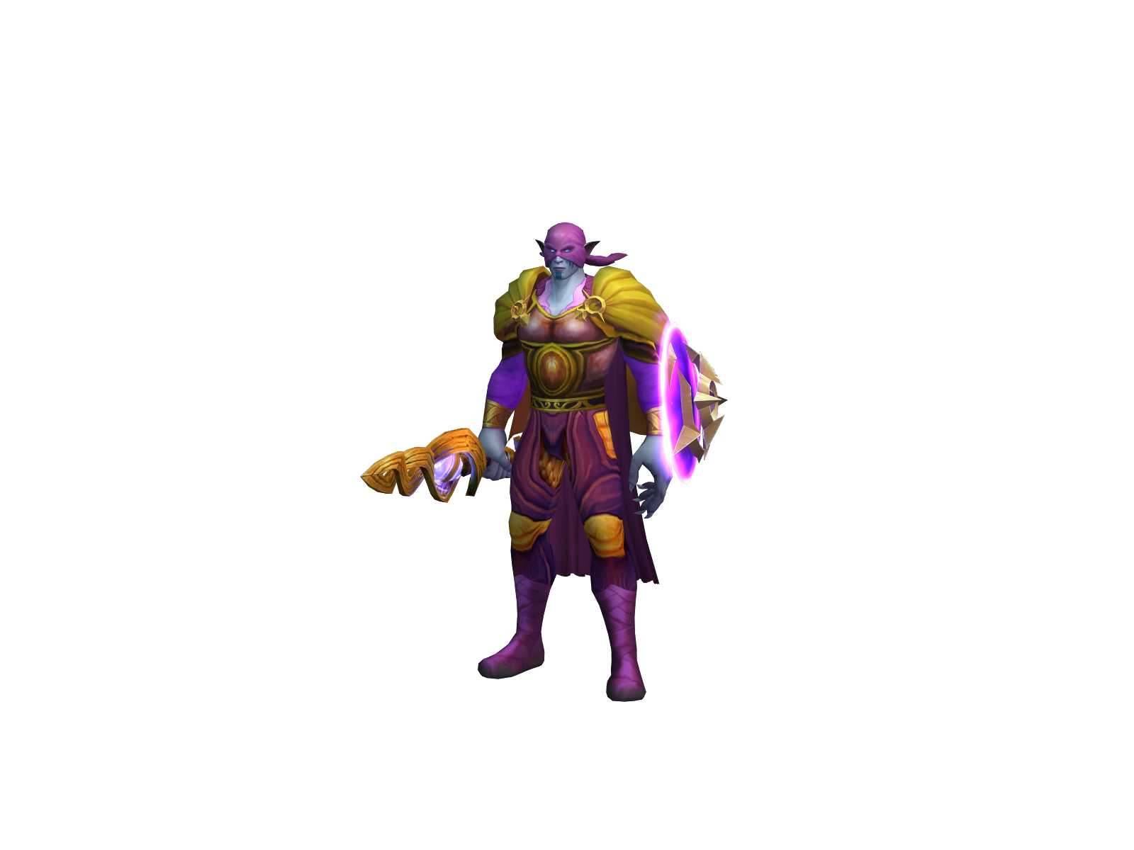 Тобошх 3D character render
