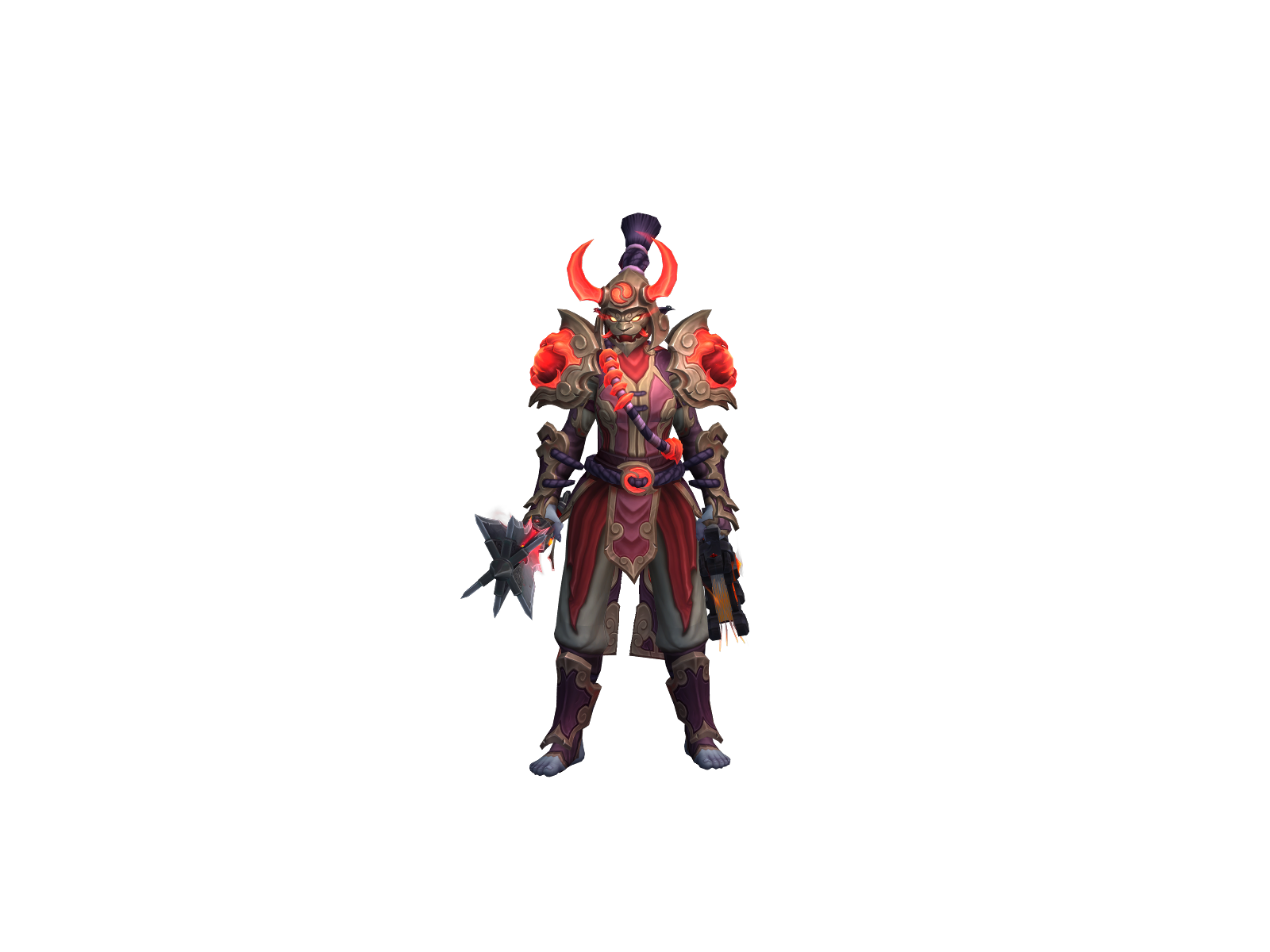 Санчи 3D character render