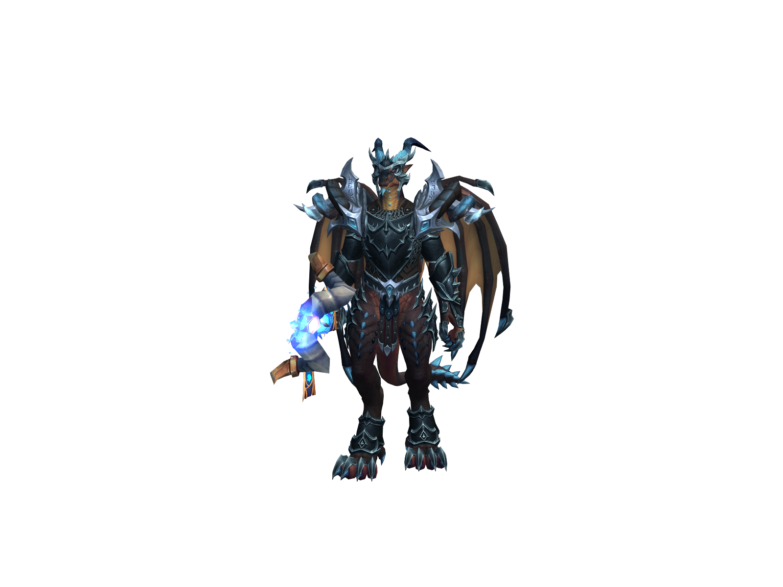 Драгонлес 3D character render