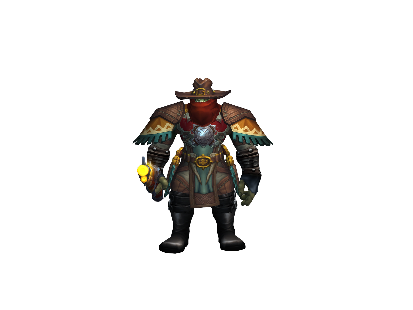 Чанчур 3D character render