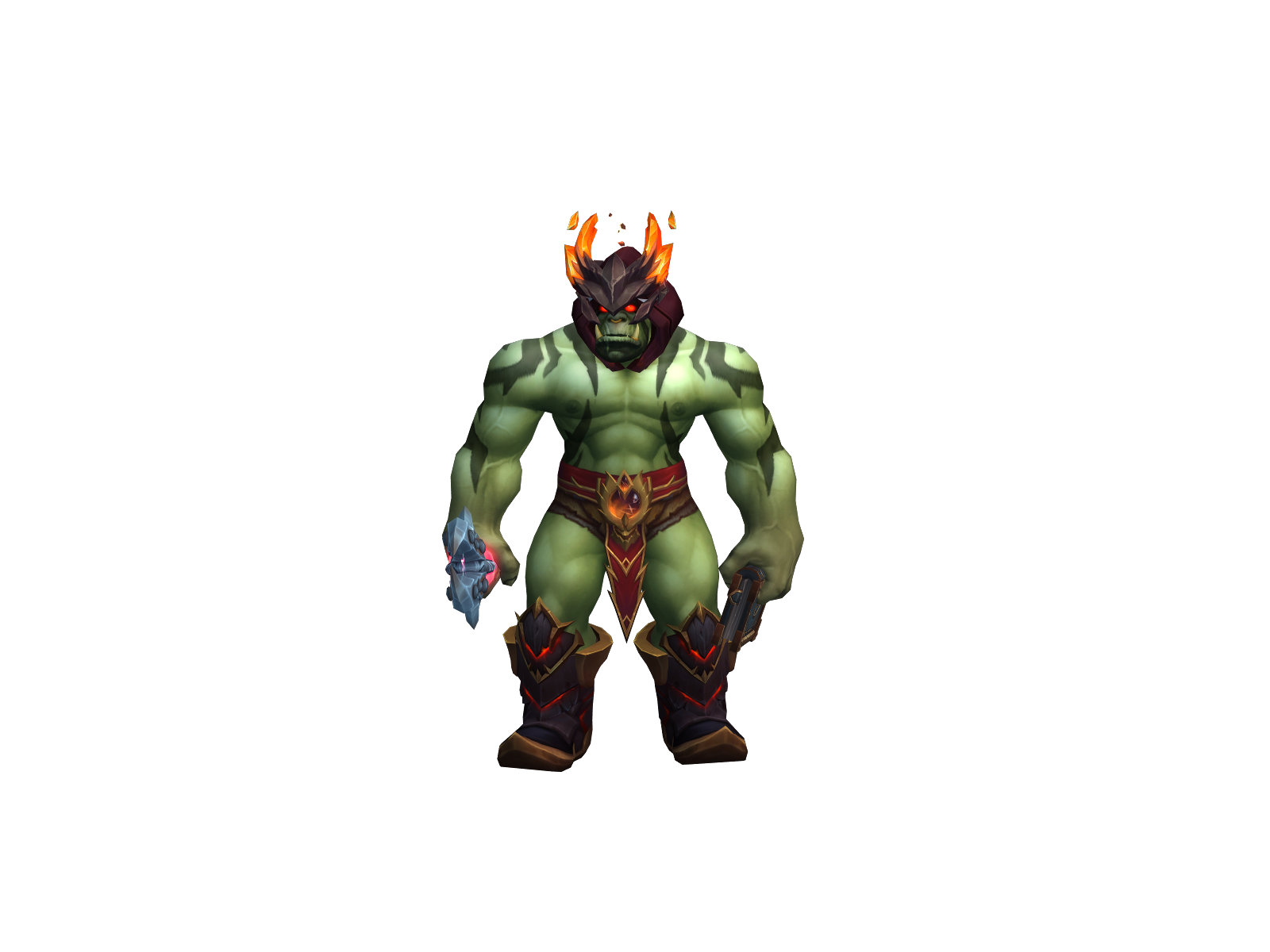 Фалькир 3D character render