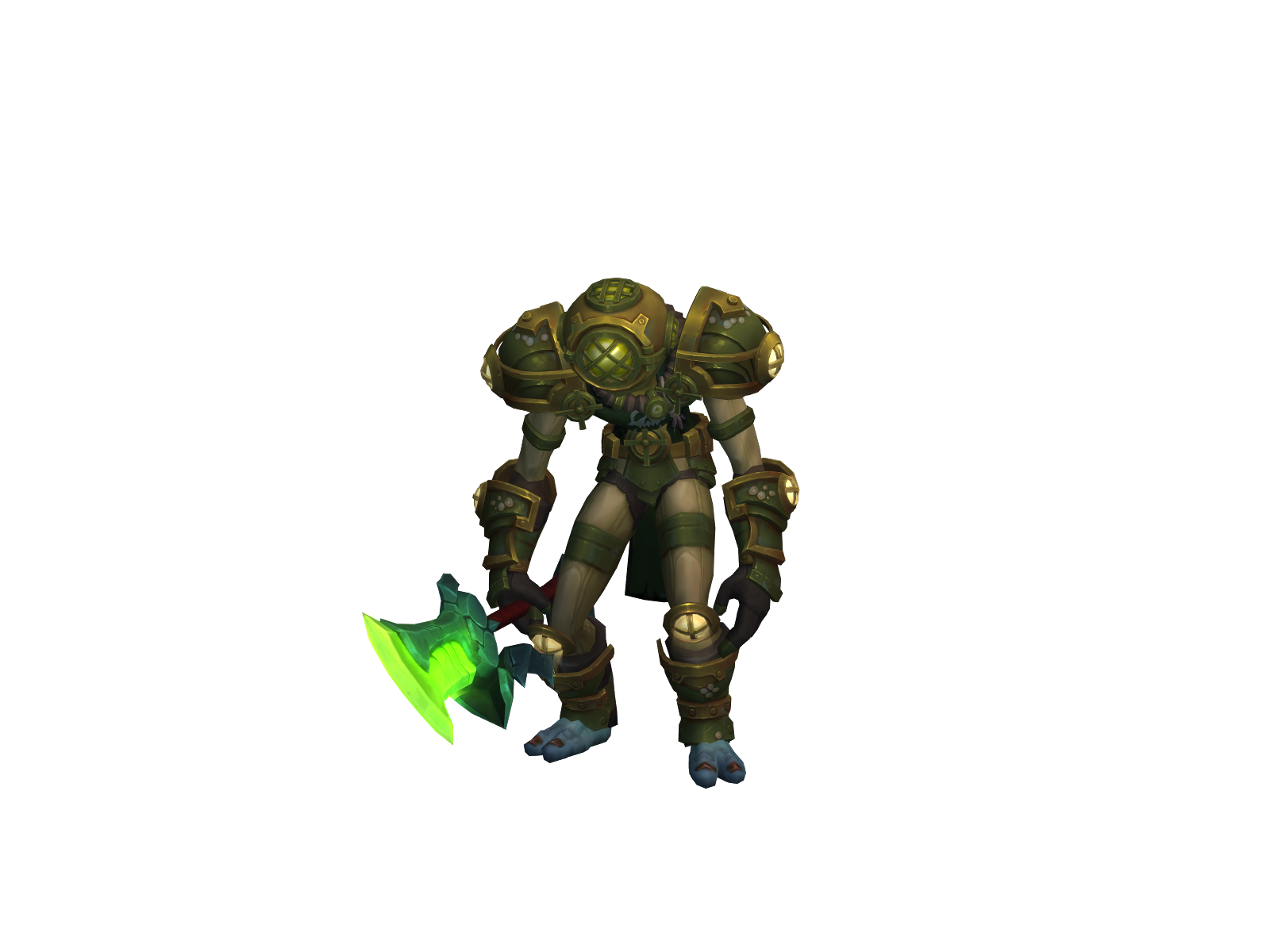 Khuzan 3D character render