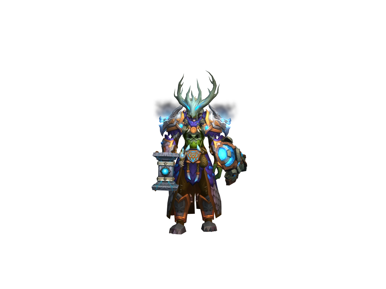 Whatdafock 3D character render