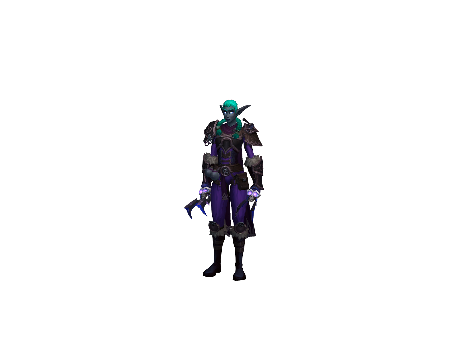Amekhour 3D character render
