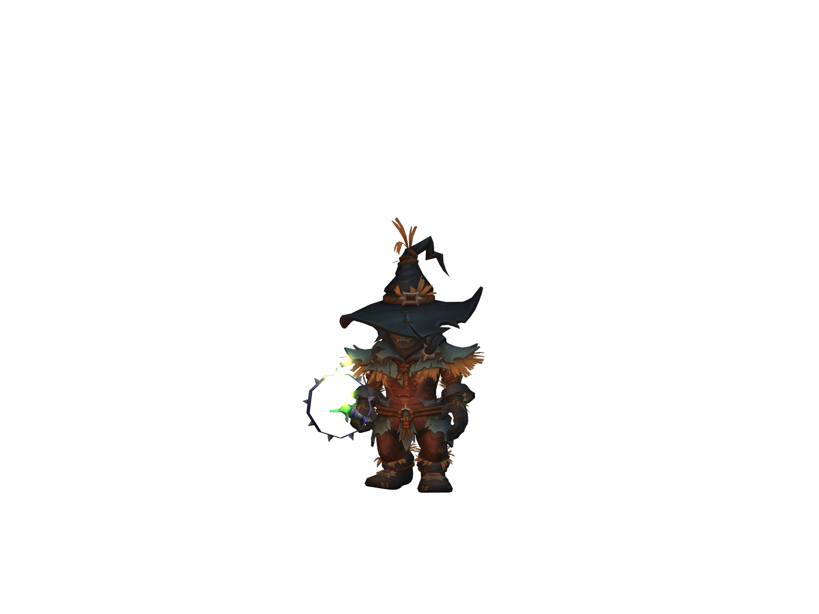 Zizòu 3D character render