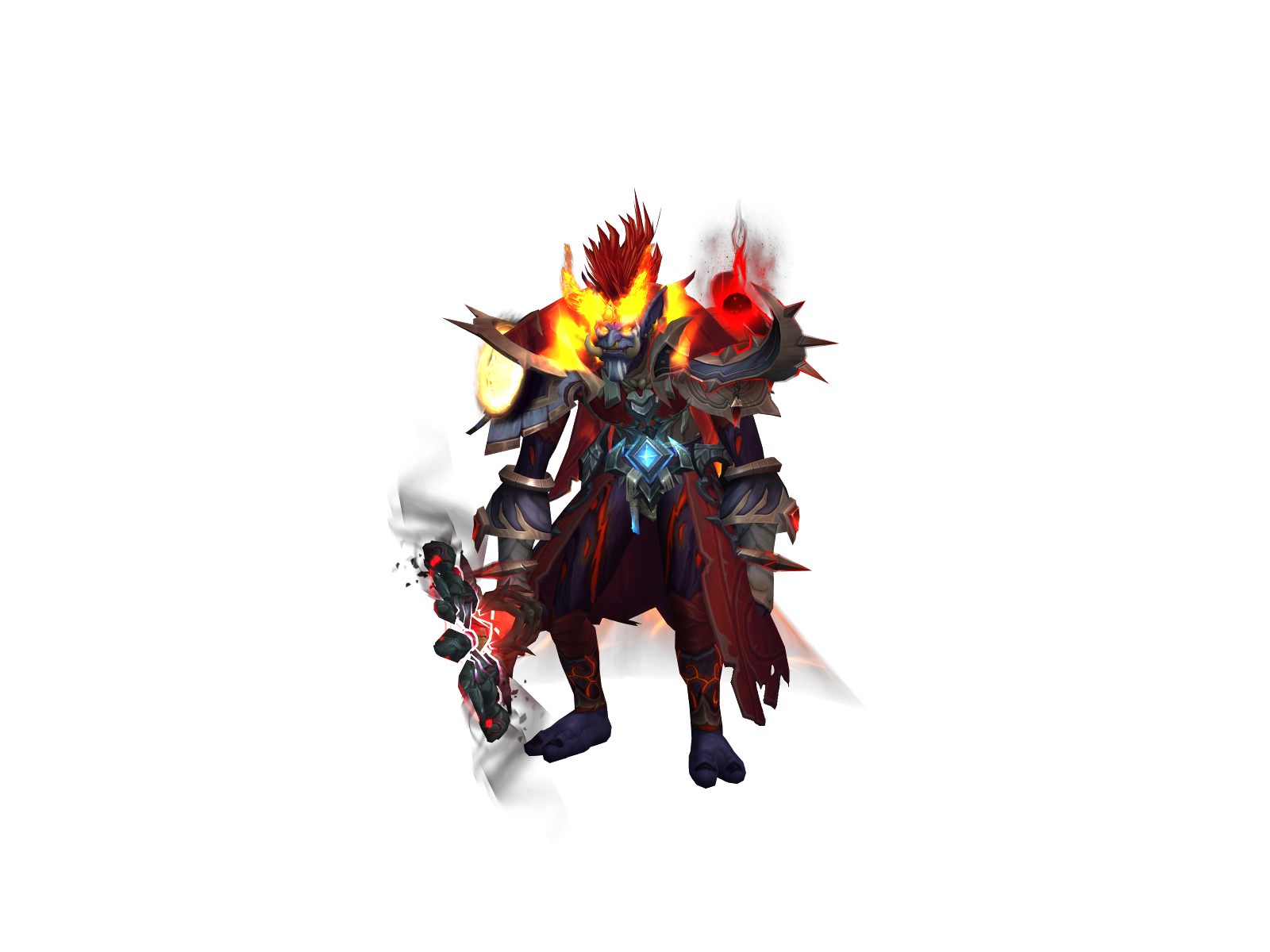 Bwønsamði 3D character render