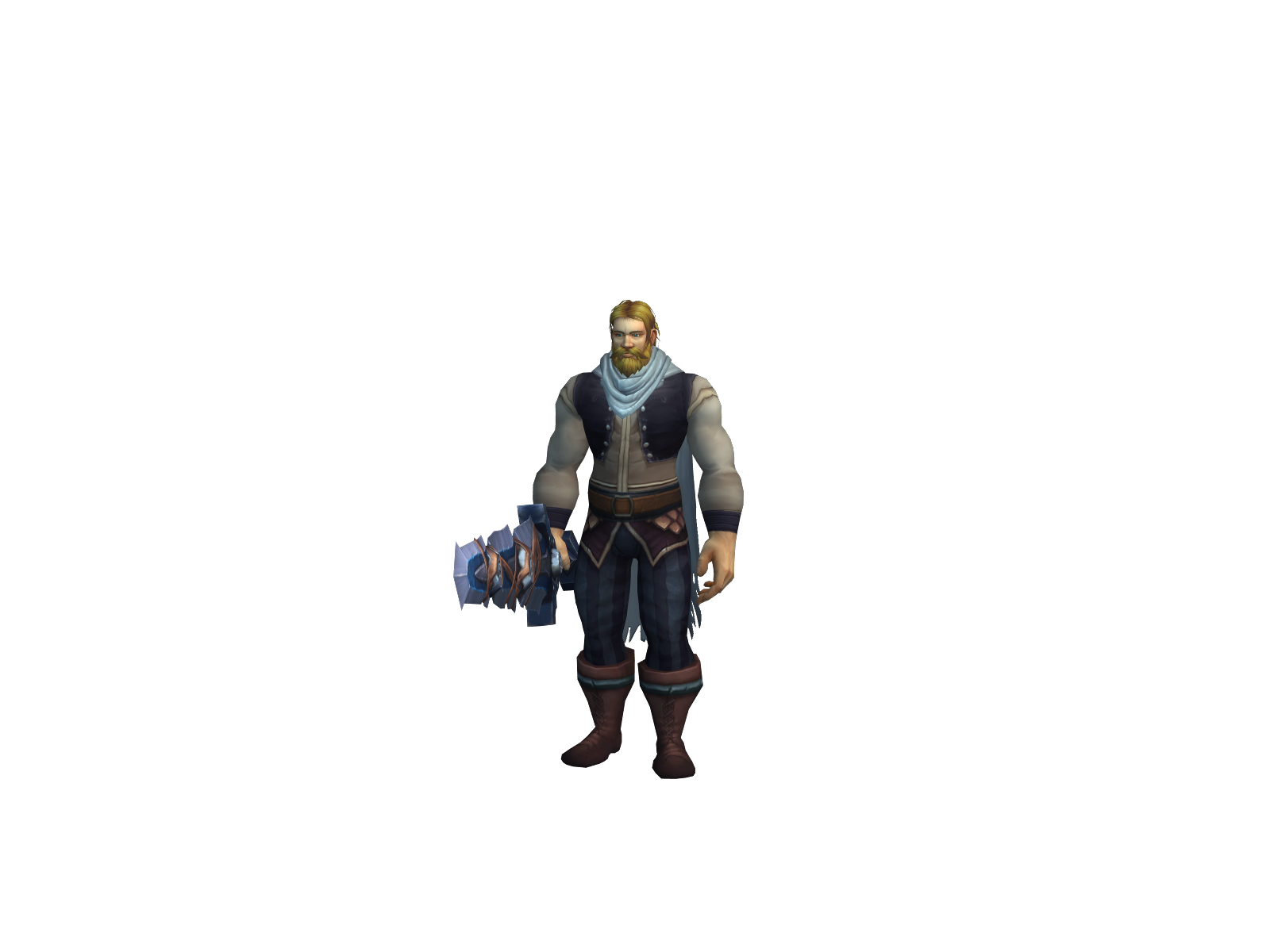 Desshor 3D character render