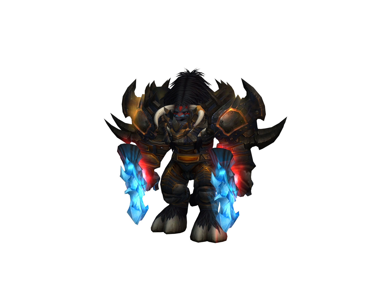 Wartrikill 3D character render