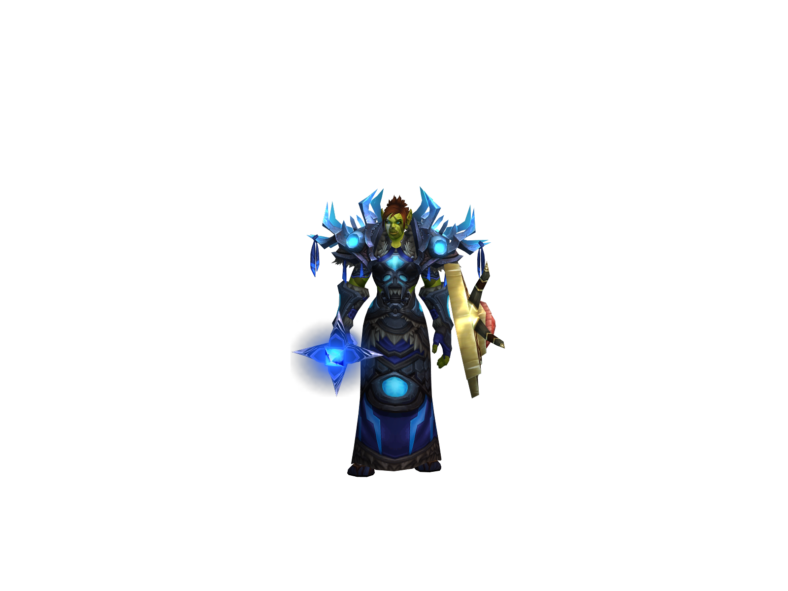 Mynaye 3D character render