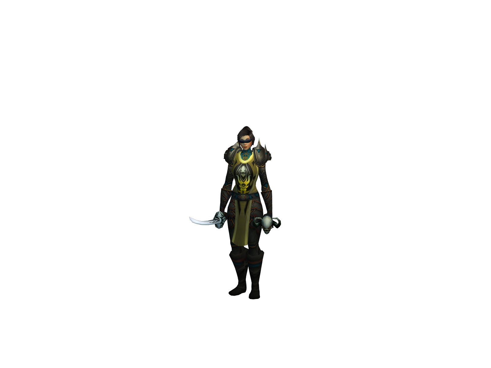 Freebox 3D character render